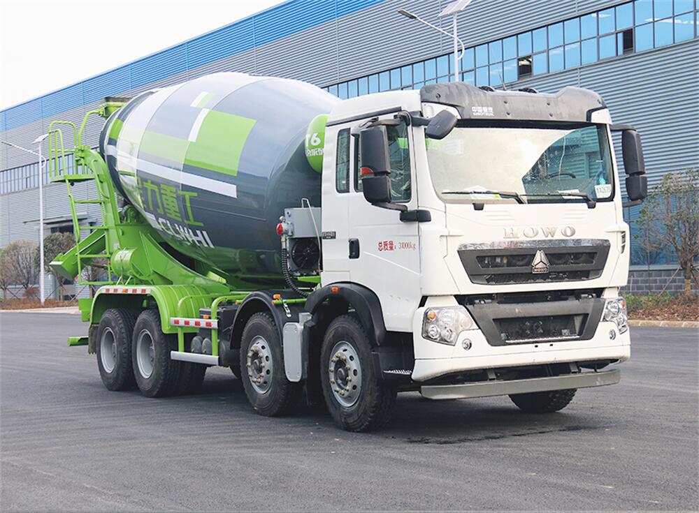 14方攪拌車(chē)-重汽豪沃T5G前四后八14方攪拌車(chē)
