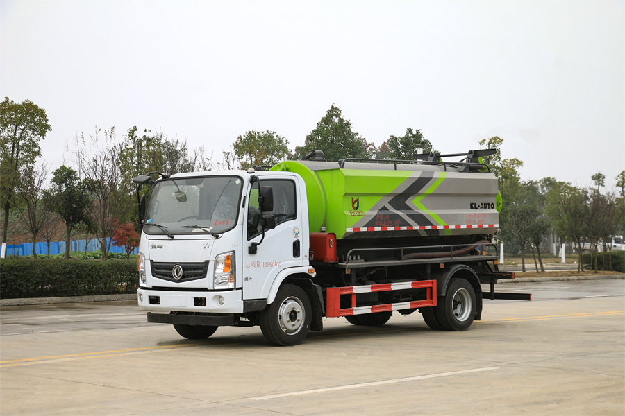 10方清洗吸污車-湖北旺龍東風(fēng)10方7+3清洗吸污兩用車廠家價格