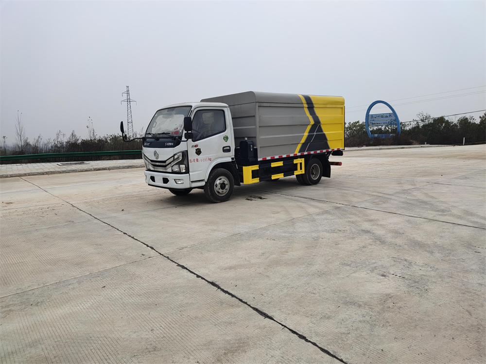 垃圾桶運(yùn)輸車(chē)-東風(fēng)D6垃圾桶裝垃圾運(yùn)輸車(chē)價(jià)格